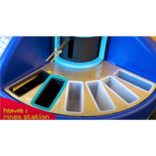 Home & Rinse Station